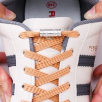 New Elastic Laces Sneakers No Tie Shoe laces Capsule Lock Shoelaces without ties Kids Adult Flat Shoelace Rubber Bands for Shoes