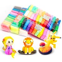 【CW】 New 36 Colors/set Air Dry Plasticine Modeling Clay Super Soft Educational Lizun Fluffy Slimes