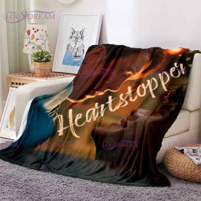 （in stock）Charlie Nick Anniversary Heart Shaped Blanket Private Rainbow Maple Leaf Pattern Home Blanket（Can send pictures for customization）