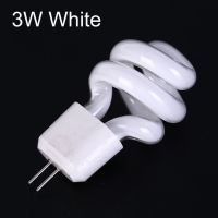 1pcs 3W/ 5W Fluorescent Energy Saving Lamps G4 Small Spiral Energy Saving Mirror Front Lamp White/ Yellow Light Color