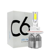 【CW】 Universal High Power Auto Bulbs C6 Car LED Headlights 6000K waterproof Headlamp H1 H3 H7 H8 H9 H11 880 881 9005 9006