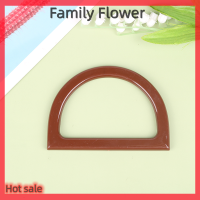 Family Flower Flash Sale กระเป๋า D-shaped Handle แหวนเรซิ่นกระเป๋าถือกระเป๋าถือกระเป๋า Handcrafted