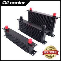 oil cooler ออยแยก ออยคูลเลอร์ แผงออยเกียร์ (สีดำ) มี3ขนาด 10-16-25ชั้น หัวเกลียวAN10ใส่ได้ทั้งเครื่อง ออยเกียร์ ตัดปัญหาความร้อนสะสมในชุดเกียร์