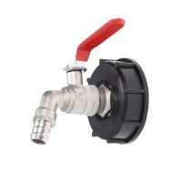 IBC Ball Outlet Tap Tank 12 inch Food Grade Drain Adapter Tank Rainwater Container ss Hose Faucet Valve