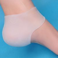 【CW】 1 Pair Silicone Foot Chapped Care Tool Moisturizing Gel Heel Socks Cracked Skin Care Protector Pedicure Health Monitors Massager