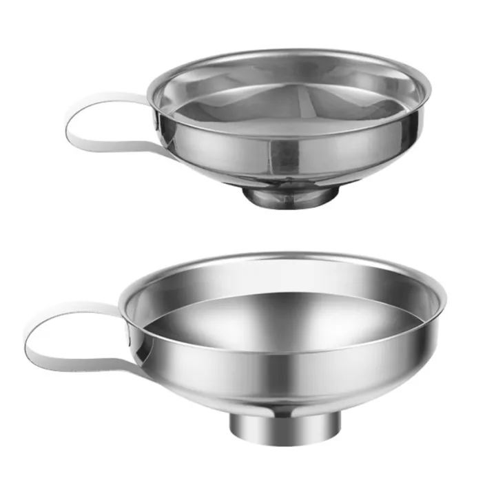 2 Piece Jam Funnel Wide Mouth Jam Funnel Large Stainless Steel Funnel