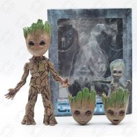 ? พร้อมส่ง ?ส่งฟรี Kerry ทั่วประเทศ ?Groot HT 1 : 1 ฟิกเกอร์ Anime Galaxy Guard  Small Tree Man PVC Action Figure