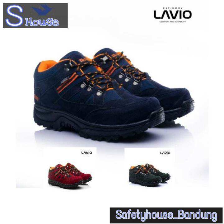 Lavio Sepatu Pria Safety Boots High Premium Quality Lavio Geneva Booster Mood Hiking Proyek