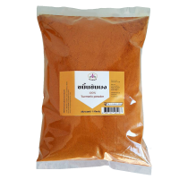 ขมิ้นชันผง 100% ตรากล้วยไม้ บรรจุ 1 กิโลกรัม  (1 kilogram 100% Turmeric powder)