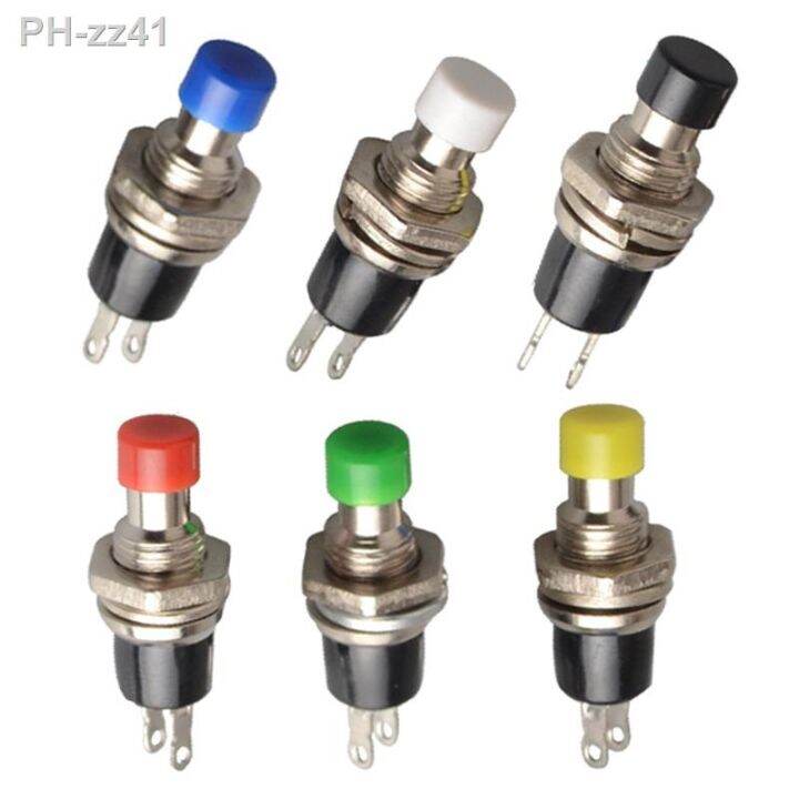 Momentary Self Resetting 6pcs Push Button Switch Reset Switch Nc No