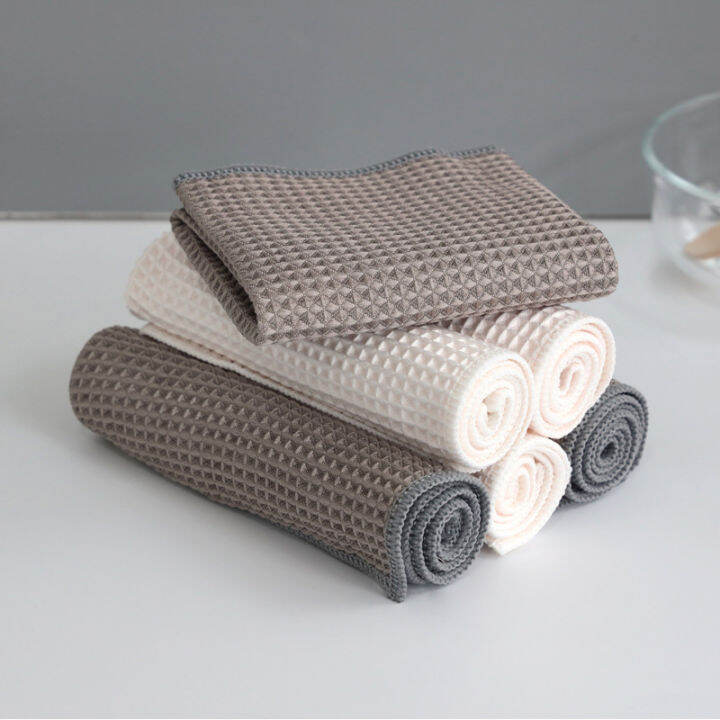 2pcs Kitchen Cleaning Cloth, Cleaning Rag, Cleaning Towels, Dish Towels