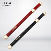 ✁ Lubinski Cigar Draw Enhancer Tool Stainless Steel Needle Drilled Burr Dredge Hole Cigar Punch Carbon Fiber Smoking Accessories