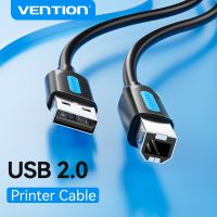 สาย USB เครื่องพิมพ์ Vention USB 3.0 2.0 Type A Male To B ตัวผู้สายเคเบิลสำหรับ Canon Epson HP Zjiang เครื่องพิมพ์ฉลากเครื่องพิมพ์ดีเอซียูเอสบี