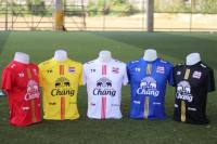 เสื้อเชียร์ไทย คอกลม 3แถบ ? ?