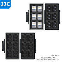 JJC 36 Slots SD Card Memory Card Case Wallet Holder for 24 TF Micro SD MSD TF+12 SD SDXC SDHC Card Organizer Storage Box Keeper