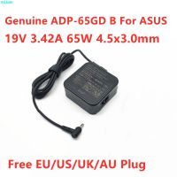 3.42A 19V 65W 4.5X3.0Mm ของแท้ ADP-65GD B อะแดปเตอร์ AC ที่ชาร์จสำหรับ Asus PRO 0551/451LBU400V PU500C แหล่งจ่ายไฟแล็ปท็อป