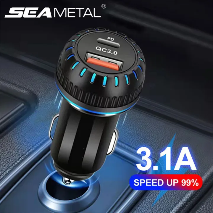 Car Charger 12V 24V Universal Phone Charging Car Cigarette Lighters