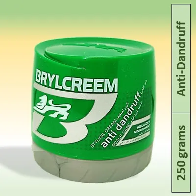 6 Bottles] Brylcreem AntiDandruff Scalpcare Non-Greasy Nourishing Hair  Styling Cream Pomade 250Grams | Lazada Singapore