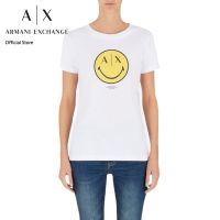 AX Armani Exchange เสื้อยืดผู้หญิง รุ่น 6LYT67YJ3RZ1000 - สี OPTIC WHITE