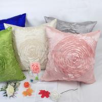 hot！【DT】♤✌♛  Delivery Big Taffeta Three-dimensional Embroidery Cushion Cover Room Sofa Pillowcase