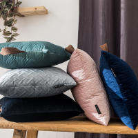 60x60cm New Nordic Simple Polyester Embossed Home Portable Cushion Cover Sofa Waist Pillowcase