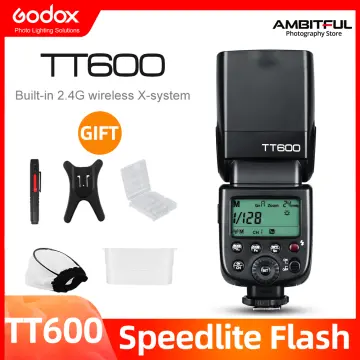 Godox Tt600 Universal Camera Flash With Wireless X System, Compatible With  Canon Nikon Fuji Olympus Dslr Cameras