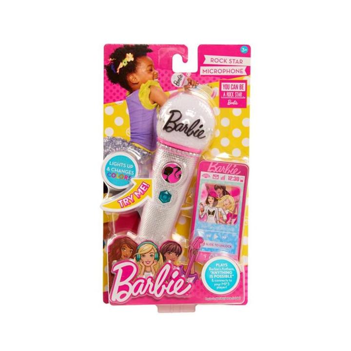 ToysRus (ทอยส์อาร์อัส) - Just Play Barbie Rocking Microphone (906266)