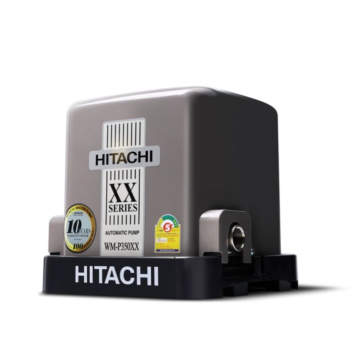 ปั๊มน้ำอัตโนมัติฮิตาชิ-hitachi-ชนิดแรงดันคงที่-wm-p-350xx-hitachi-water-pump-series-xx-รุ่นใหม่-ปี-2020-ขนาด350w-ปั๊มน้ำ-hitachi-350w