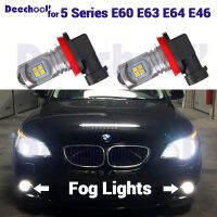 2PCS 7.2W Real 9006 HB4 LED Replacement Bulbs White Fog lights for BMW 5 Series E60 E63 E64 E46 330ci M3