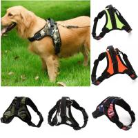 Medium Large Dog Chest Strap Dog Leash Adjustable Breathable Harness Vest Collar Soft Collar Walk Out Hand Strap Supplies