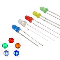 ✧◄▨ 100PCS 3mm Super Bright LED Diode Multicolor Electronic Components Bulb Lamps White/Red/Yellow/Green/Blue Light Emitting Diodes