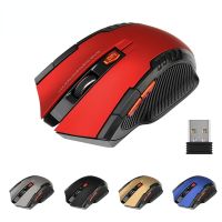 2.4GHz Wireless Mouse Optical Mice with USB Receiver Gamer 1600DPI 6 Buttons Mouse For Computer PC Laptop Accessories Basic Mice