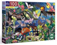 eeBoo Love of Bats 100 pc Puzzle (glow) จิ๊กซอว์รูปค้างคาวแบบ 100 ชิ้น