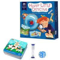 Memory Game For Kids Happy Little Detective Memory Game Card Portable Games Detective Toys Question Answer Card For Parent-child Boys And Girls astounding