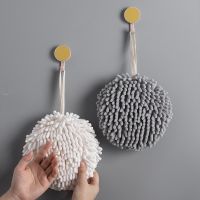 Chenille Hand Towels Kitchen Bathroom Hand Towel Ball Quick Dry Soft Absorbent Microfiber Towels