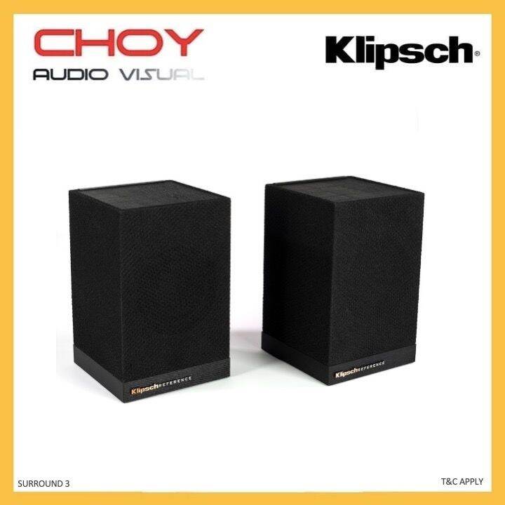 Klipsch SURROUND 3 Wireless Surround Speakers Lazada