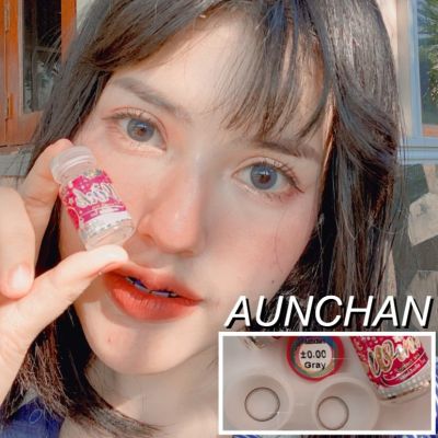 📌 สุดปัง มีค่าสายตา 📌 Wink Aunchan Gray Choco บิ๊กอาย สุดปัง คอนแทคเลนส์ รายเดือน มีอย แถมตลับฟรี  เลนส์นิ่ม สวยปังมาก