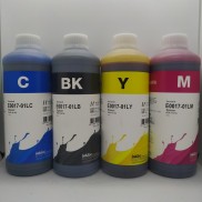 Bộ 4 chai mực nước Inktec Hàn Quốc 1l cho máy in Epson