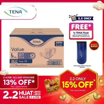 Tena Value Plus 8s XL Size  Adult Diapers - Alpro Pharmacy