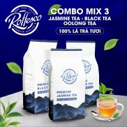 Combo 3 Trà Cao Cấp ROFFESCO PREMIUM OOLONG TEA & PREMIUM BLACK TEA &
