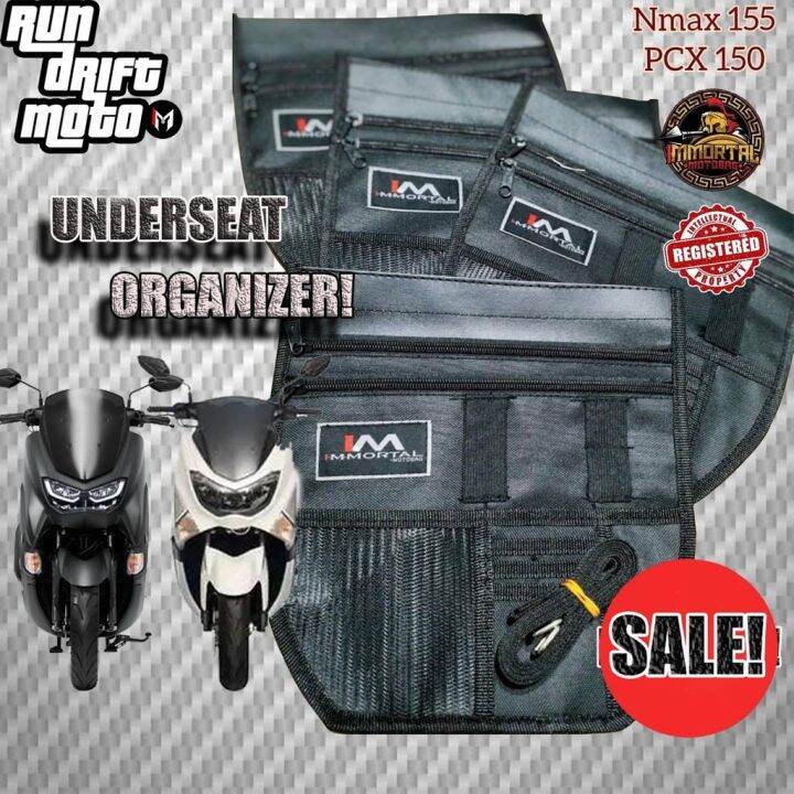Nmax155 v1 v2 Underseat Organizer! w/FREE utility strap! Lazada PH