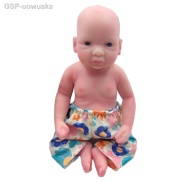 uowuaka 10.6 Inch Reborn Baby Dolls with Eyes Girl Solid Silicone Newborn
