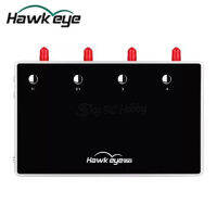 Hawkeye สี่ช่องรับ4ช่องเอาต์พุต HDMI TV 4ส่วนแสดงผล5.8กรัมสำหรับโดรนแข่ง RC