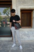 Ultralight Crossbody Bag | กระเป๋าสะพายจากผ้าพลาสติกรีไซเคิล และหนังวัวรีไซเคิล