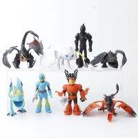 【CW】8pcs/set How To Train Your Dragon The Hidden World Toothless Night Fury Mini Anime Figure PVC Action Figures Model Dolls Toys