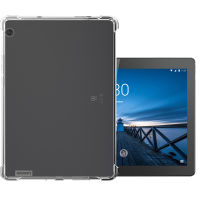 เคส M10ของแท็บ Lenovo TB-X505F เคส TB-X505L/Lenovo TAB M10เคส10.1นิ้ว (TB-X605F) ทนต่อแรงกระแทกยืดหยุ่นโปร่งใสกรอบป้องกัน TPU ใส (มีรองรับการกระแทก) เคส M10แถบ Lenovo ขนาด10.1นิ้ว-ใส