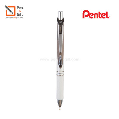 Pentel Energel BLN75 RTX Liquid Gel Pen 0.5 mm. – ปากกาหมึกเจล เพนเทล เอ็นเนอร์เจล อาร์ทีเอ็กซ์ ลิควิดเจล รุ่น BLN75 ขนาด 0.5 มม. แบบกด [Penandgift]