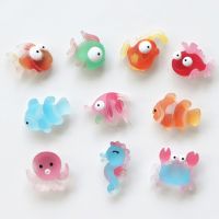 10pcs Ocean Theme Various Fish/Crab/Seahorse Fridge Magnet for Home Decor Colorful Magnetic Message Sticker Kids gift Hot Summer