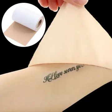 Breathable Tattoo and Flaw Concealing Tape Scars Flaw Cover UP Tape  Stickers FleshColored Waterproof Tattoo Concealing Tape  Walmartcom