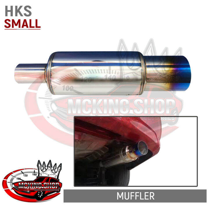Universal Burn tip Stainless HKS Muffler Small Lazada PH